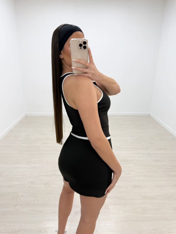 CONJUNTO YOGA 59190 - NEGRO