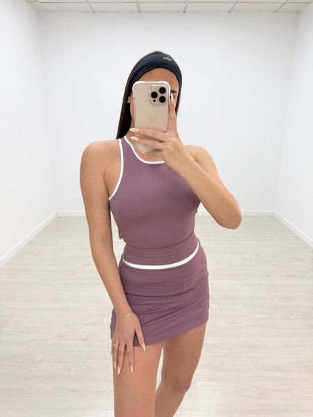 CONJUNTO YOGA 59190 - BERENJENA