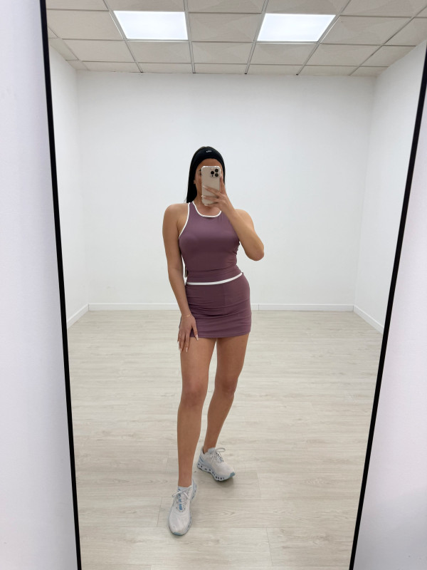 CONJUNTO YOGA 59190 - BERENJENA