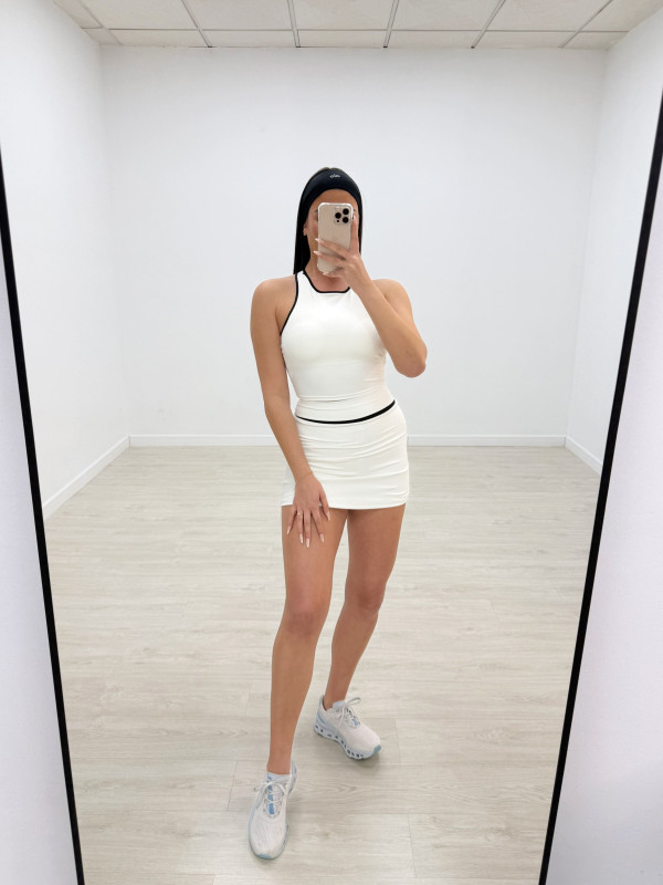 CONJUNTO YOGA 59190 - BLANCO