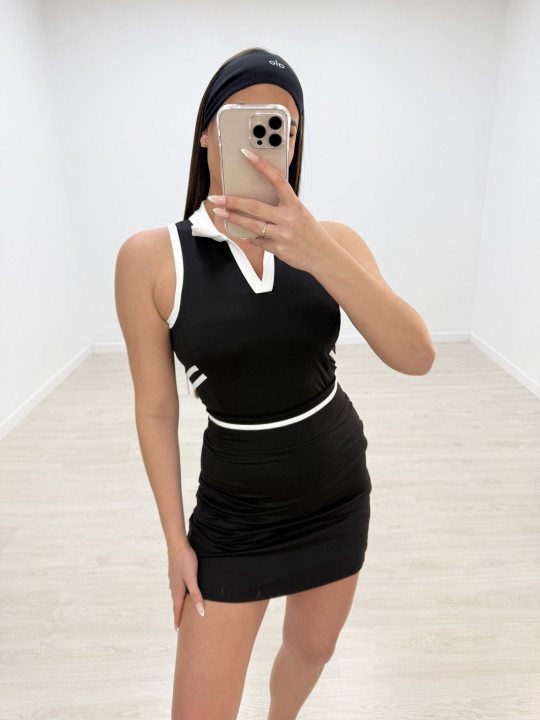 CONJUNTO YOGA 59180 - NEGRO