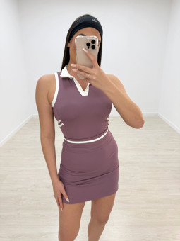 CONJUNTO YOGA 59180 - BERENJENA