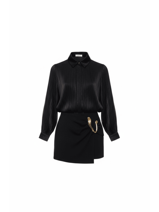 CAMISA CATALINA - NEGRA