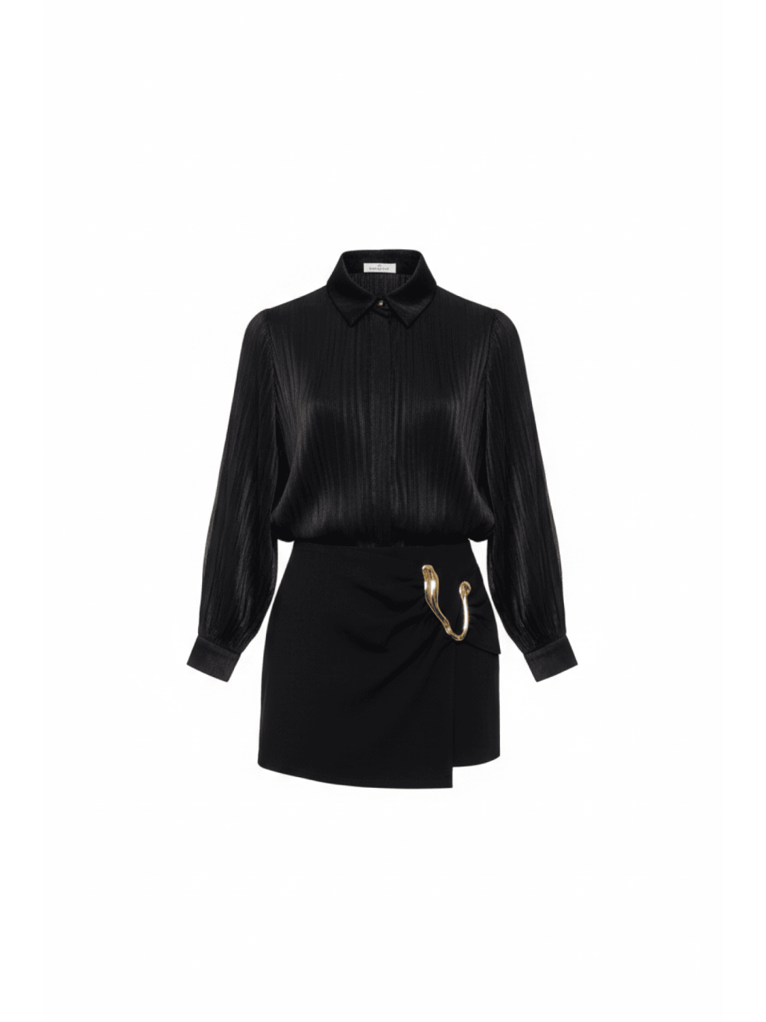 CAMISA CATALINA - NEGRA
