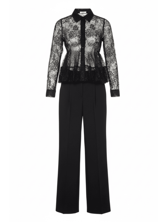 CAMISA PREMIUM GISELLA - NEGRA