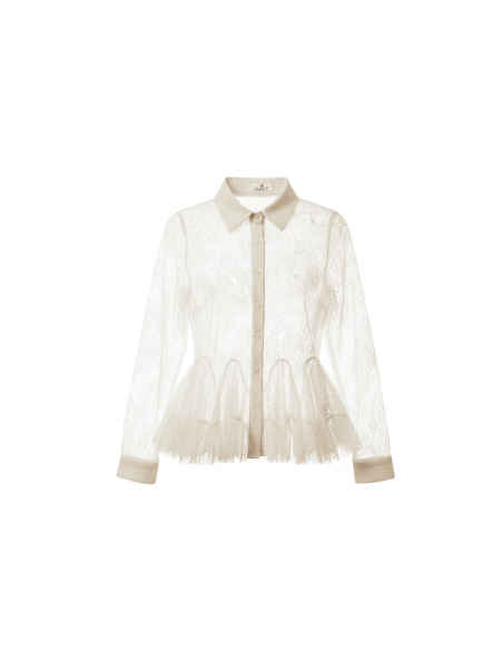 CAMISA PREMIUM GISELLA - BEIGE