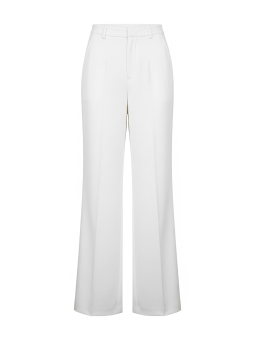 PANTALÓN DE VESTIR EXCLUSIVO - BLANCO