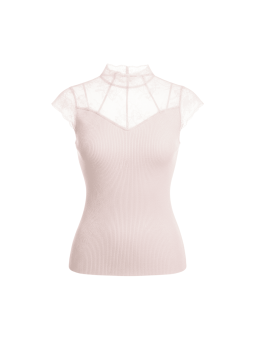 copy of TOP PUNTO COMBINADO ENCAJE - BLANCO