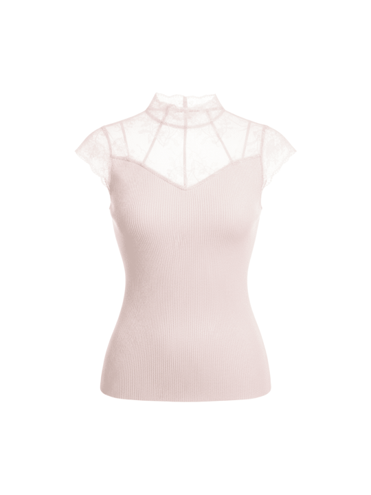 copy of TOP PUNTO COMBINADO ENCAJE - BLANCO