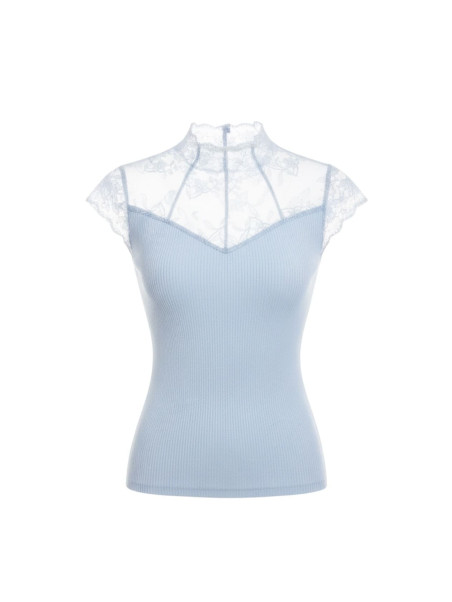 copy of TOP PUNTO COMBINADO ENCAJE - BLANCO