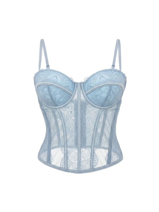 CORSÉ ENCAJE - CELESTE