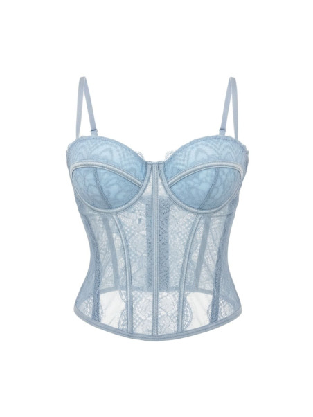 CORSÉ ENCAJE - CELESTE