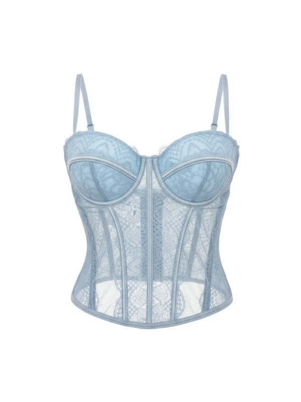 CORSÉ ENCAJE - CELESTE
