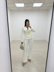 PANTALÓN DE VESTIR EXCLUSIVO - BLANCO