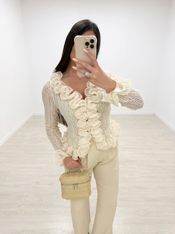 TOP MIRE - BEIGE