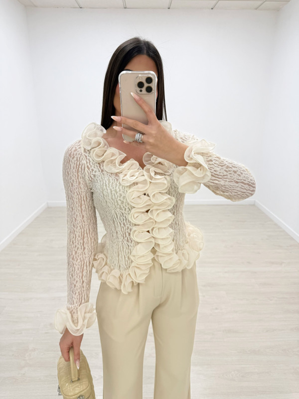 TOP MIRE - BEIGE