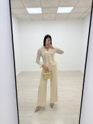 PANTALÓN DE VESTIR 9211 - BEIGE