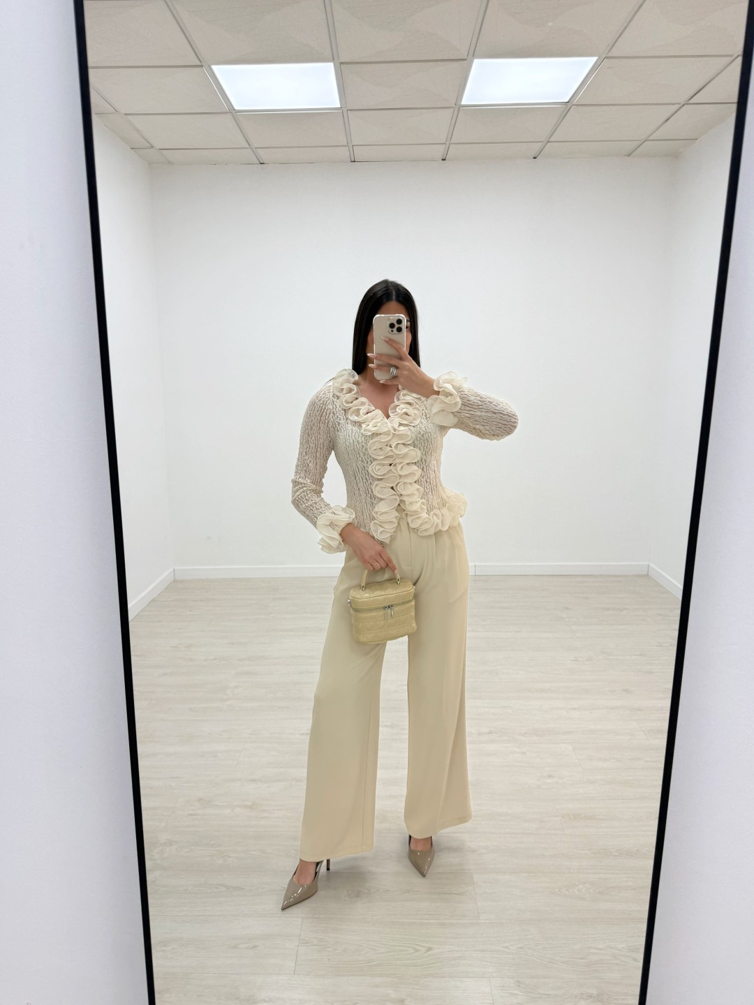PANTALÓN DE VESTIR 9211 - BEIGE