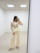 PANTALÓN DE VESTIR 9211 - BEIGE