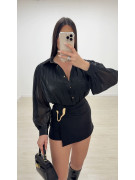 CAMISA CATALINA - NEGRA