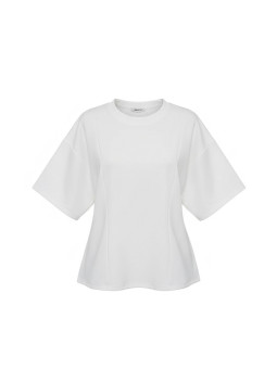 CAMISETA BASIC SILUETA - BLANCA