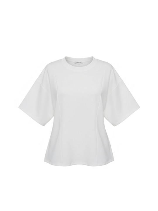 CAMISETA BASIC SILUETA - BLANCA