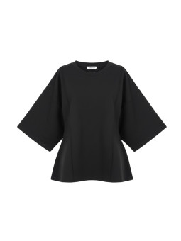 CAMISETA BASIC SILUETA - NEGRA