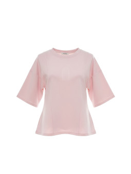 CAMISETA BASIC SILUETA - ROSA