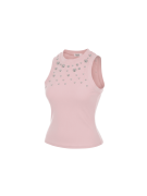 TOP TACHAS ALGODÓN - ROSA