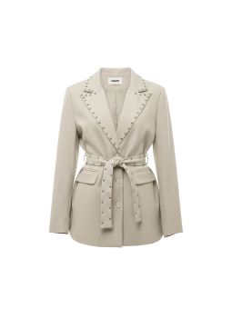 BLAZER TACHAS PREMIUM - BEIGE