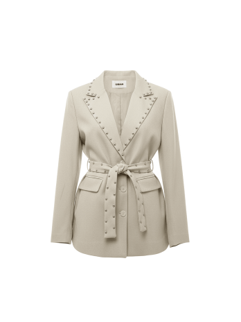 BLAZER TACHAS PREMIUM - BEIGE