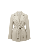 BLAZER TACHAS PREMIUM - BEIGE