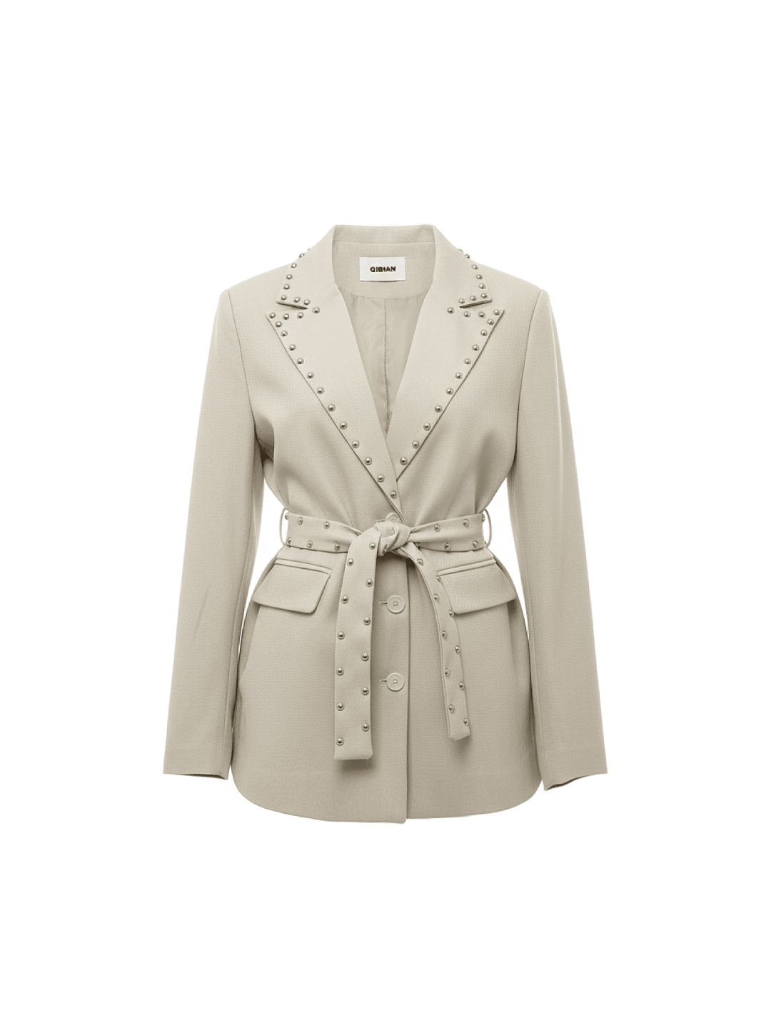 BLAZER TACHAS PREMIUM - BEIGE