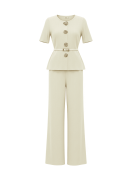 CONJUNTO PUNTO MIRANDA - BEIGE