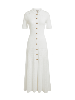 VESTIDO SANDRO - BLANCO