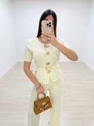 CONJUNTO PUNTO MIRANDA - BEIGE