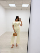 CONJUNTO PUNTO MIRANDA - BEIGE