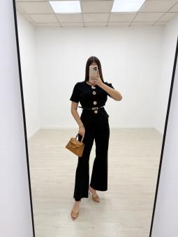 CONJUNTO PUNTO MIRANDA - NEGRO