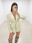 BLAZER TACHAS PREMIUM - BEIGE