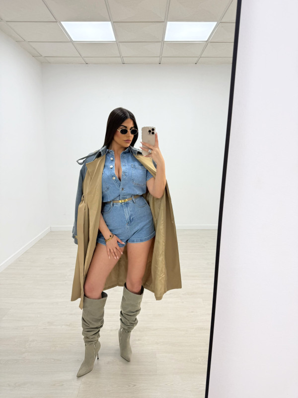 MONO MINI DENIM - CALIDAD SUPERIOR