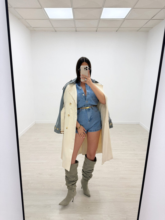 MONO MINI DENIM - CALIDAD SUPERIOR