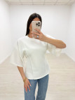 CAMISETA BASIC SILUETA - BLANCA