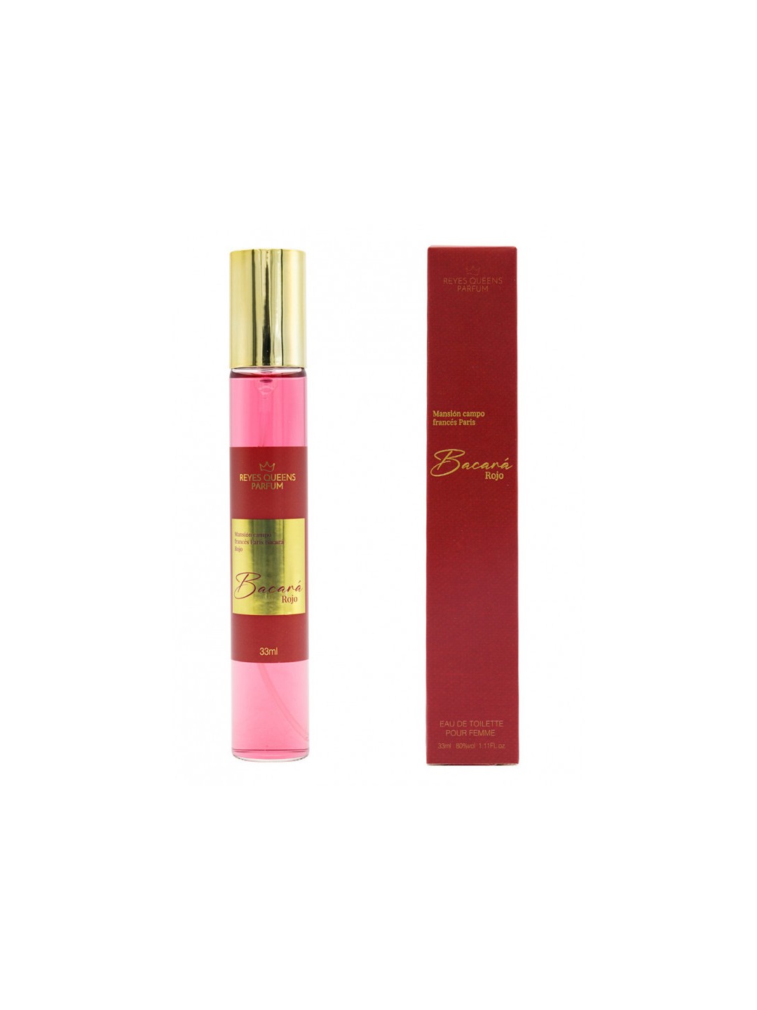 MINI TALLA BACARÁ ROJO - 33ML.