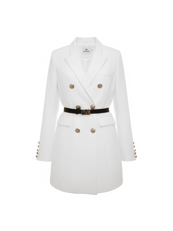 BLAZER VESTIDO PREMIUM - BLANCA