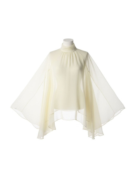 BLUSA CAPA EXCLUSIVA - CREMA