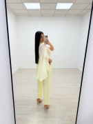 BLUSA CAPA EXCLUSIVA - CREMA