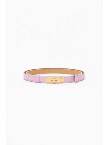 CINTURÓN HERMS (PIEL 100%) - ROSA