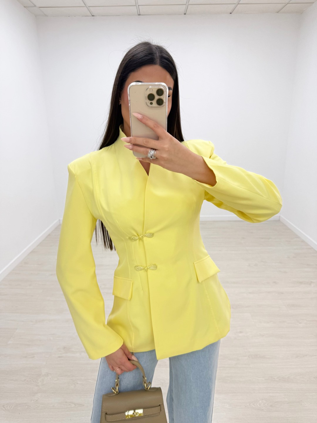 BLAZER DIPLOMÁTICA AMARILLA