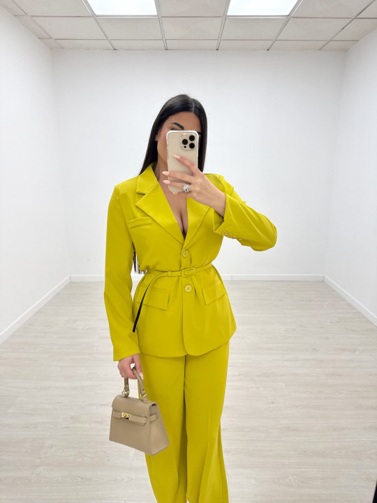 TRAJE ELIANA PREMIUM VERDE PISTACHO