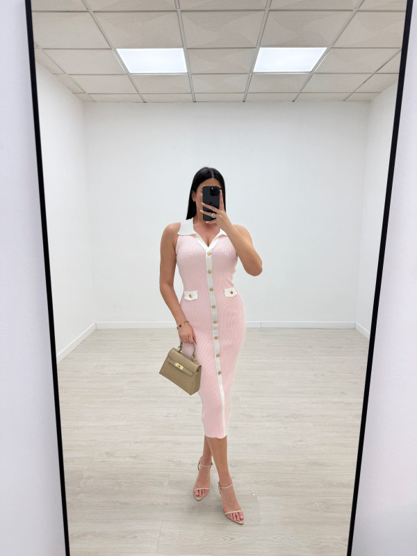 VESTIDO MARIANA ROSA